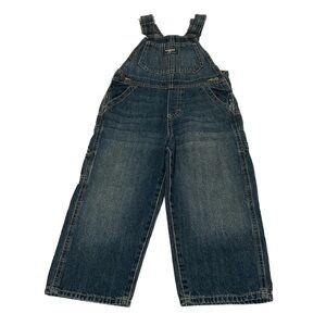 VGUC⭐️ OshKosh Denim Overalls Size 4T